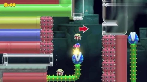 超级马里奥制造3ds版：网友热评任意搭配水管蘑菇创意视频集锦