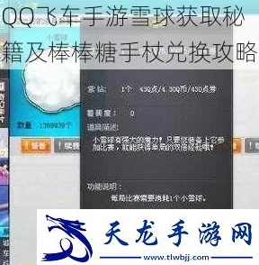 qq飞车手游雪球获取攻略大全，网友热议：轻松兑换棒棒糖手杖新途径！