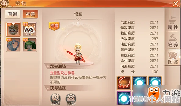 网友热议：九州天空城3d天华宠物选择指南，哪种最适合你？