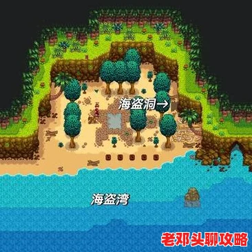 揭秘星露谷物语姜岛海盗湾：为何这片神秘海域空无一人？背后隐藏的秘密