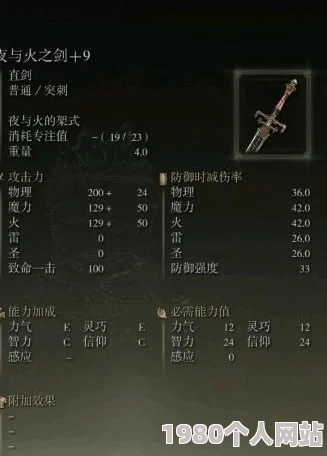 深度解析：艾尔登法环中，黑暗之剑与火之剑哪个更胜一筹？