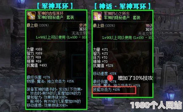 dnf装备优化指南：揭秘优先堆叠哪些词条能大幅提升战斗力，必看攻略！